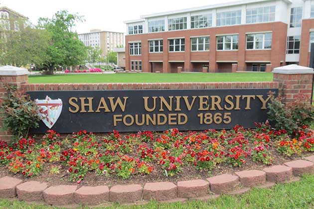 18. North Carolina – Shaw University
