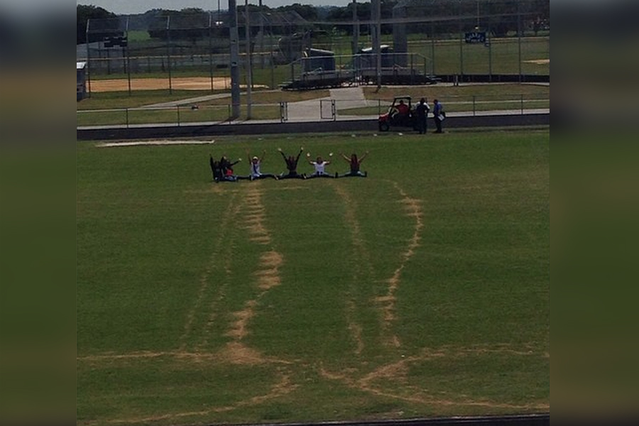 Penis on the Football Field